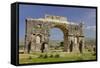 Roman Archaeological Site-Simon Montgomery-Framed Stretched Canvas