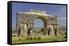 Roman Archaeological Site-Simon Montgomery-Framed Stretched Canvas