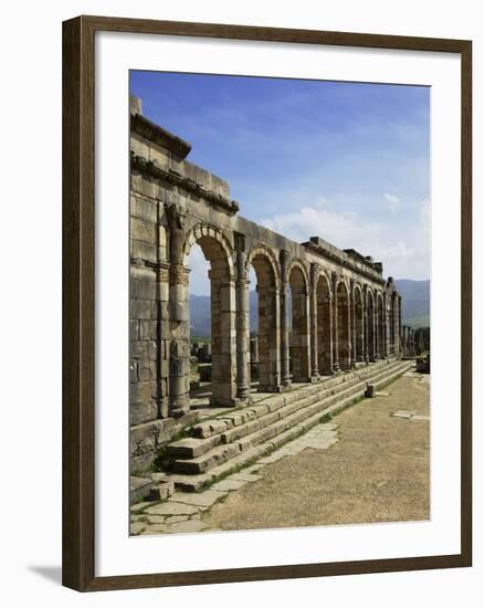 Roman Archaeological Site-Simon Montgomery-Framed Photographic Print