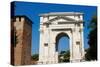 Roman Arco Dei Gavi, Verona, UNESCO World Heritage Site, Veneto, Italy, Europe-Nico-Stretched Canvas