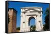 Roman Arco Dei Gavi, Verona, UNESCO World Heritage Site, Veneto, Italy, Europe-Nico-Framed Stretched Canvas