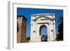 Roman Arco Dei Gavi, Verona, UNESCO World Heritage Site, Veneto, Italy, Europe-Nico-Framed Photographic Print