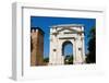 Roman Arco Dei Gavi, Verona, UNESCO World Heritage Site, Veneto, Italy, Europe-Nico-Framed Photographic Print