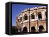 Roman Arena, Nimes, Gard, Languedoc-Roussillon, France-John Miller-Framed Stretched Canvas