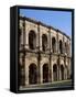 Roman Arena, Nimes, Languedoc-Roussillon, France-Roy Rainford-Framed Stretched Canvas