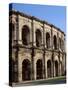 Roman Arena, Nimes, Languedoc-Roussillon, France-Roy Rainford-Stretched Canvas