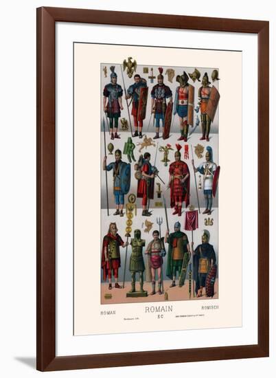 Roman Armament-Racinet-Framed Art Print