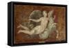 Roman Art : a Woman Riding a Sea Horse-null-Framed Stretched Canvas