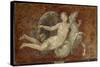 Roman Art : a Woman Riding a Sea Horse-null-Stretched Canvas