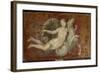 Roman Art : a Woman Riding a Sea Horse-null-Framed Photographic Print