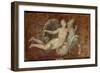 Roman Art : a Woman Riding a Sea Horse-null-Framed Photographic Print