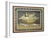 Roman Art : Four Doves Drinking from a Golden Basin-null-Framed Photographic Print