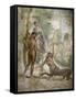 Roman Art : Hercules Saving Deianira Raped by the Centaur Nessus-null-Framed Stretched Canvas