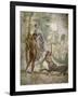 Roman Art : Hercules Saving Deianira Raped by the Centaur Nessus-null-Framed Photographic Print