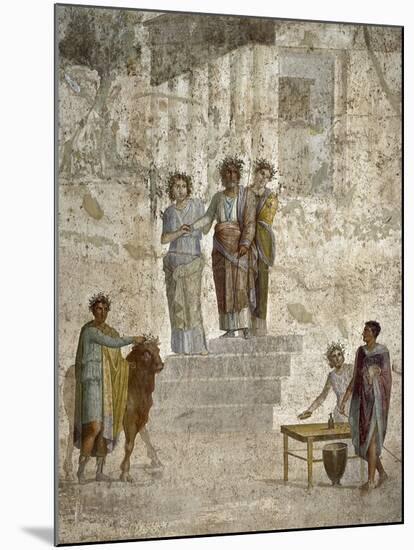 Roman Art : Jason before His Uncle King Pelias-null-Mounted Photographic Print