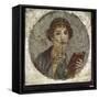 Roman Art : Sappho Portrait-null-Framed Stretched Canvas