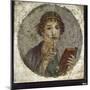 Roman Art : Sappho Portrait-null-Mounted Photographic Print