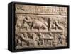 Roman Art: Sarcophagus Relief-null-Framed Stretched Canvas