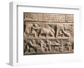 Roman Art: Sarcophagus Relief-null-Framed Giclee Print