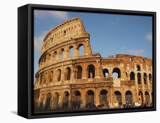 Roman Art, the Colosseum or Flavian Amphitheatre, Rome, Italy-Prisma Archivo-Framed Stretched Canvas