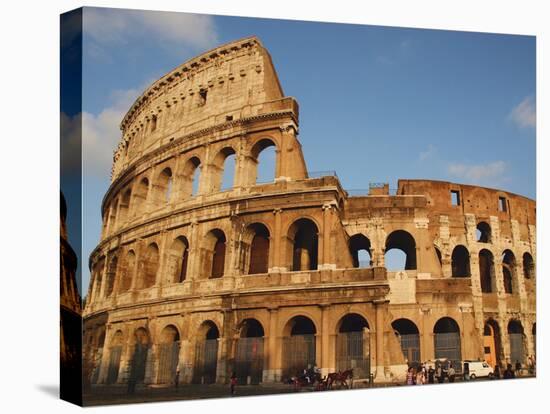 Roman Art, the Colosseum or Flavian Amphitheatre, Rome, Italy-Prisma Archivo-Stretched Canvas