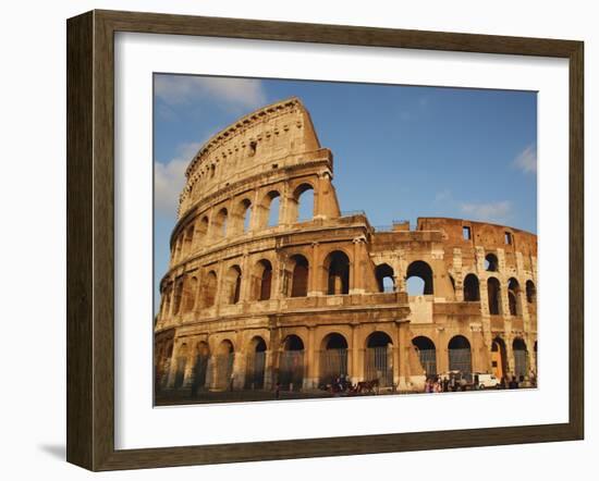 Roman Art, the Colosseum or Flavian Amphitheatre, Rome, Italy-Prisma Archivo-Framed Photographic Print