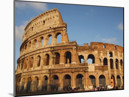 Roman Art, the Colosseum or Flavian Amphitheatre, Rome, Italy-Prisma Archivo-Mounted Photographic Print