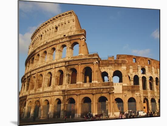 Roman Art, the Colosseum or Flavian Amphitheatre, Rome, Italy-Prisma Archivo-Mounted Photographic Print