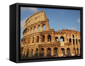 Roman Art, the Colosseum or Flavian Amphitheatre, Rome, Italy-Prisma Archivo-Framed Stretched Canvas