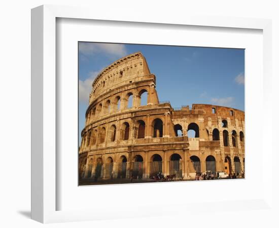 Roman Art, the Colosseum or Flavian Amphitheatre, Rome, Italy-Prisma Archivo-Framed Photographic Print