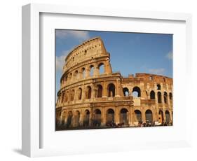 Roman Art, the Colosseum or Flavian Amphitheatre, Rome, Italy-Prisma Archivo-Framed Photographic Print