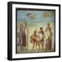 Roman Art : the Sacrifice of Iphigenia-null-Framed Photographic Print