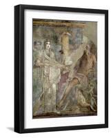 Roman Art : the Wedding of Zeus and Hera on Mount Ida-null-Framed Premium Photographic Print