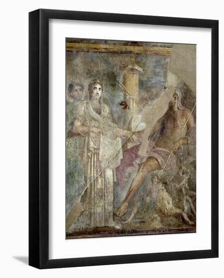 Roman Art : the Wedding of Zeus and Hera on Mount Ida-null-Framed Premium Photographic Print