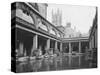 Roman Bath in Bath-null-Stretched Canvas