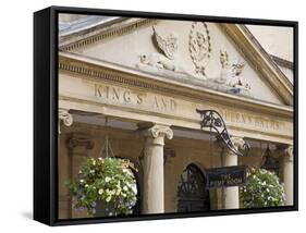 Roman Baths and Pump Room, Bath, Somerset, England, United Kingdom, Europe-Richard Cummins-Framed Stretched Canvas