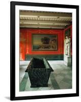 Roman Baths in the Gardens of Sanssouci, Charlottenhof Palace-Karl Friedrich Schinkel-Framed Premium Giclee Print