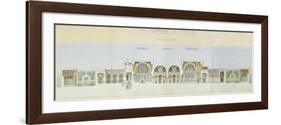 Roman Baths of Lutetia, Paris-Camille Bernard-Framed Giclee Print