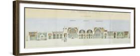 Roman Baths of Lutetia, Paris-Camille Bernard-Framed Giclee Print