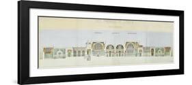 Roman Baths of Lutetia, Paris-Camille Bernard-Framed Giclee Print