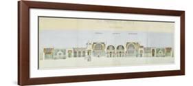 Roman Baths of Lutetia, Paris-Camille Bernard-Framed Giclee Print