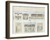 Roman Baths of Lutetia, Paris-Camille Bernard-Framed Giclee Print