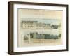 Roman Baths of Lutetia, Paris-Camille Bernard-Framed Giclee Print