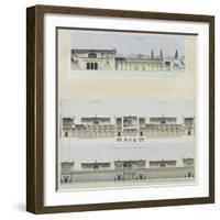 Roman Baths of Lutetia, Paris-Camille Bernard-Framed Giclee Print