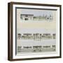 Roman Baths of Lutetia, Paris-Camille Bernard-Framed Giclee Print