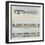 Roman Baths of Lutetia, Paris-Camille Bernard-Framed Giclee Print