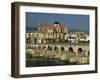 Roman Bridge Across the Rio Guadalquivir, Cordoba, Andalucia, Spain-Michael Busselle-Framed Photographic Print