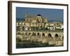 Roman Bridge Across the Rio Guadalquivir, Cordoba, Andalucia, Spain-Michael Busselle-Framed Photographic Print