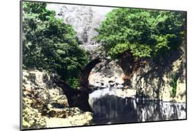 Roman Bridge at Bettws-Y-Coed, Gwynedd, 1926-null-Mounted Giclee Print