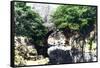 Roman Bridge at Bettws-Y-Coed, Gwynedd, 1926-null-Framed Stretched Canvas